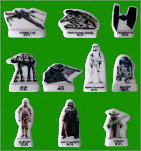 Star Wars - 10 Fves brillantes - Arguydal - Leclerc - 2017