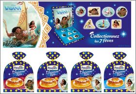 Vaiana - Disney - 7 F�ves Brillantes - Pasquier - 2017