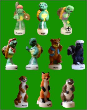 La Tortue Franklin  - 10 F�ves mates - Alcara - 2004