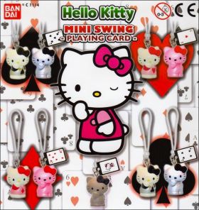 Hello Kitty - Mini Swing - Playing Card - Figurines Banda