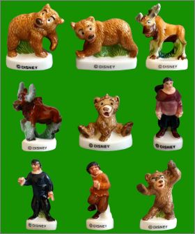 Frre des Ours - Disney - 10 Fves brillantes Arguydal 2004