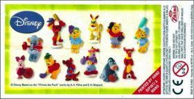 winnie the Pooh Sport 2009 -  Zaini - Figurines