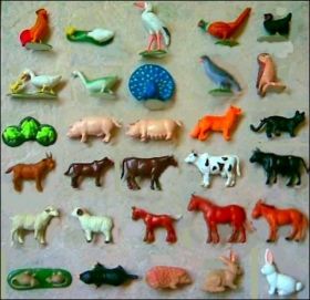 Les Animaux de la ferme - Service Line - Figurine