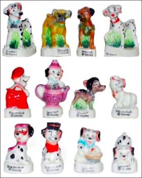 Les 102 Dalmatiens - Disney - 12 Fves brillantes - 2002
