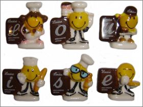 Smiley se r�gale chez Louise - 6 F�ves brillantes - 2017