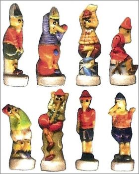 Pinocchio - Pr� s�rie - 8 F�ves brillantes - Thiolat - 1999