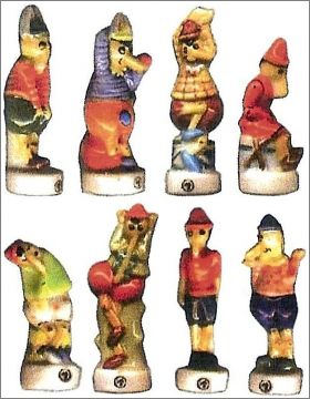 Pinocchio - 8 F�ves brillantes - Thiolat - 1999