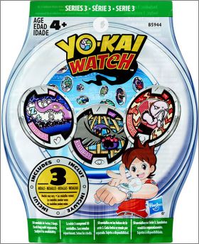 Yo-Kai Watch - 50 M�dailles - Hasbro - s�rie 3 (B5944) 2016