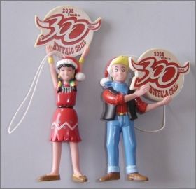 300�me Buffalo Grill - 2 Figurines - 2008