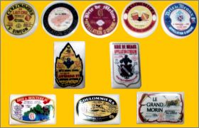 Le brie et les coulommiers - 10 F�ves brillantes - 2008