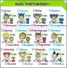 Famille Duos Aventuriers