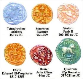 Les deniers des rois 2 F�ves brillantes Ronde des pains 2001