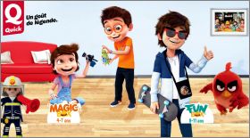 Playmobil -  Angry Bird - Magic Box - Fun Box - Quick 2017