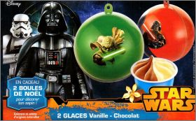 Star Wars Disney - 2 Boules  de Noël - Rolland Décembre 2015