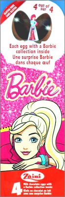 Barbie - Figurines, Bagues, Elastiques - Zaini - 2017