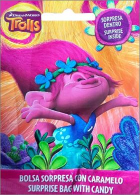 Trolls - Dreamworks - 6 Figurines Dolci Preziosi - 2017