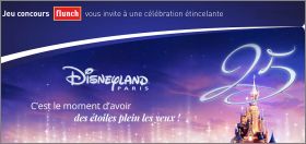 Disneyland Paris - Le 25�me anniversaire - Flunch - 2017