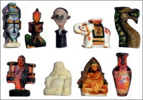 Tr�sors du monde - 9 F�ves M�tes - Arguydal - 2001