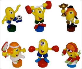 Les Patates Sportives - 6 Figurines - La Pataterie - 2010