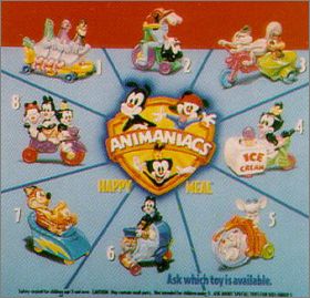 Animaniacs (Warner Bros) - Happy Meal - Mc Donald - 1993