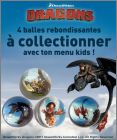 Dragons - 4 Balles rebondissantes - Buffalo Grill - 2017