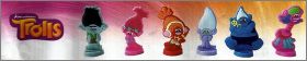 Trolls - Dreamworks - 6 Figurines �ufs surprises 2016 Italie