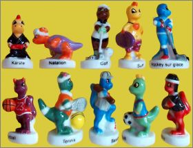 Petits dragons  - 10 F�ves Brillantes - HEP - 2015