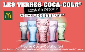Verres Coca-Cola - Collection �t� 2017 - McDonald's
