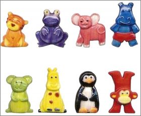 Jeux d'Animaux 8 F�ves Brillantes Croustipate  Arguydal 2006