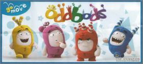 Oddbods - Kinder Gomove - SE148 à SE151 - 2017