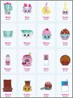 Shopkins du N�51 au N�106