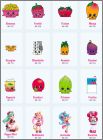 Shopkins du N�107 au N�123