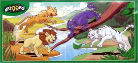 Animaux F�lins - Kinder Natoons - SE056, SE173, SE174, SE521