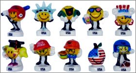 Smiley USA - 10 F�ves Brillantes - 2016