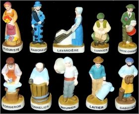 Les m�tiers d'autrefois - 10 F�ves Mates - 2017