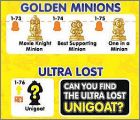 Golden Minions + Lost 73  76