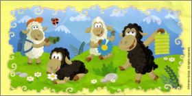 Moutons - Maxi Kinder - SDB33 � SDB36 P�ques 2017 Allemagne