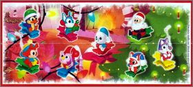 Personnages de No�l - Kinder - SE269 � SE276 - 2017