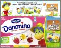 Dino prend soin du monde - 10 Magnets Danonino - Danone 2017