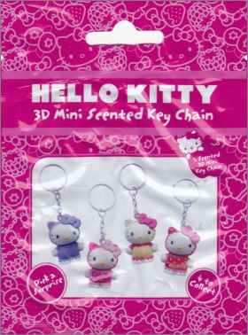 Hello Kitty 3D mini scented key chain - Sanrio - 2014