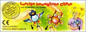 Lustige bewegliche Clipse - Kinder Surprise - Allemagne 1997