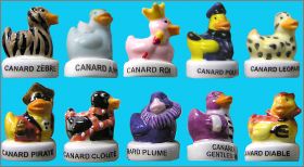 Les Canards Coquins - 10 F�ves Brillantes - Nordia 2015