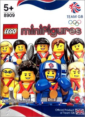Minifigures Lego 8909 - Team GB - Juillet 2012 Angleterre