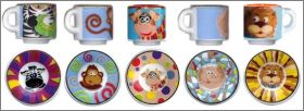 Mugs D�cor�s - 10 F�ves brillantes - Prime 2012