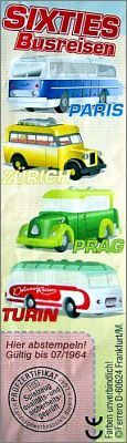 Sixties Busreisen - 610 948 � 610 958 Kinder allemagne 2003