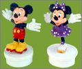 Toppers - Mickey et Minnie en patins - srie N 4 - Smarties