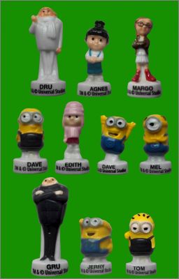 Moi Moche et M�chant 3 - 10 F�ves Brillantes - Auchan - 2018