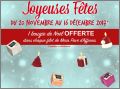 Joyeuses Ftes - 3 Bougies de Nol - Pav d' Affinois - 2017