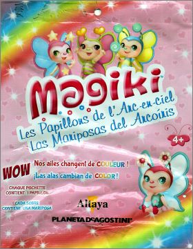 Magiki Papillons de l'arc-en-ciel - 12 Figurines Altaya 2017
