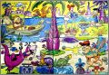 Famille Pierrafeu - Hanna Barbera n°1 Kinder - Puzzles 1994